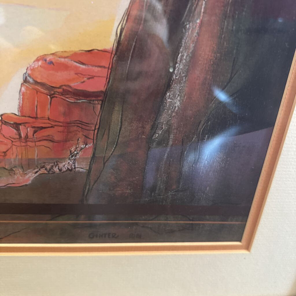 Colorado Plateau Print by Mary Ann Ginter- 35X25.5H