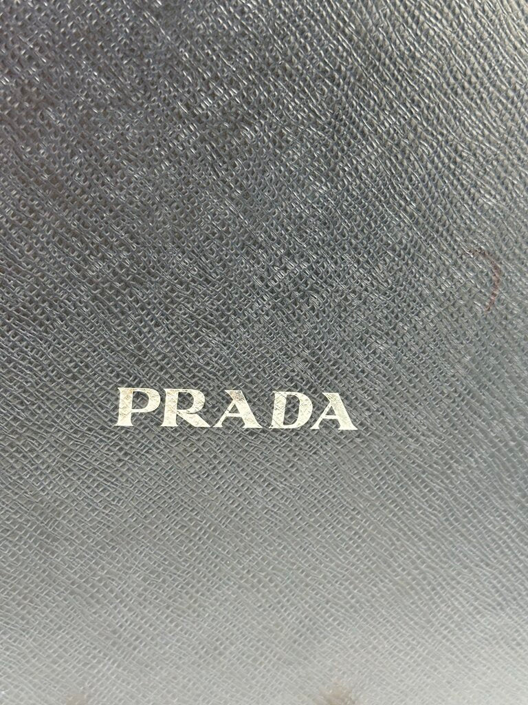 Prada Saffiano Black Leather iPad Case