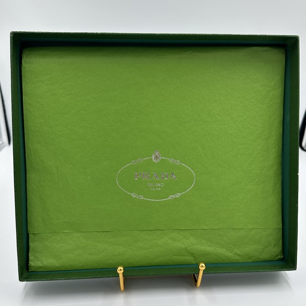 Prada Saffiano Blue Leather iPad Case