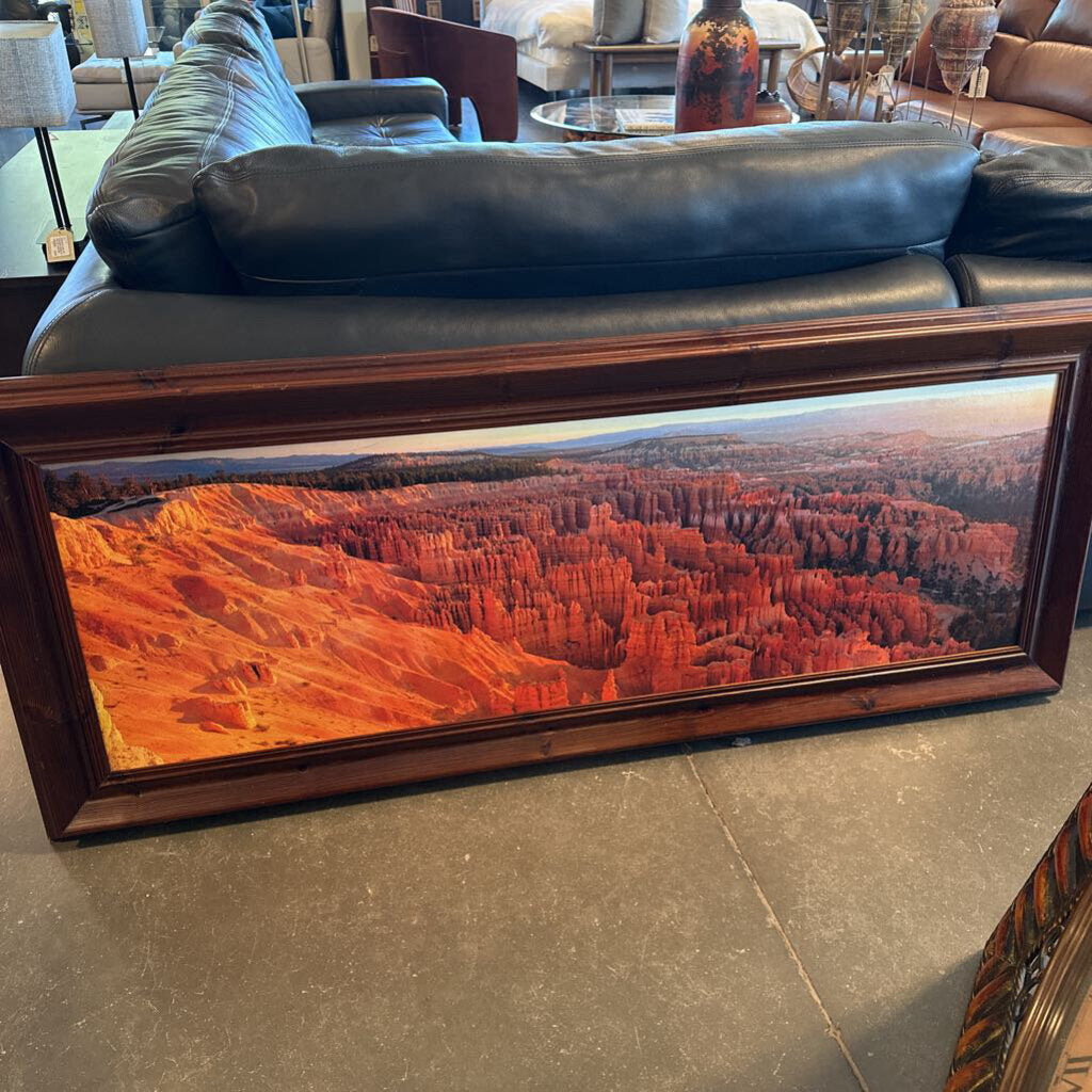 Bryce Canyon Utah Framed Giclee Photograph- 67.5X28
