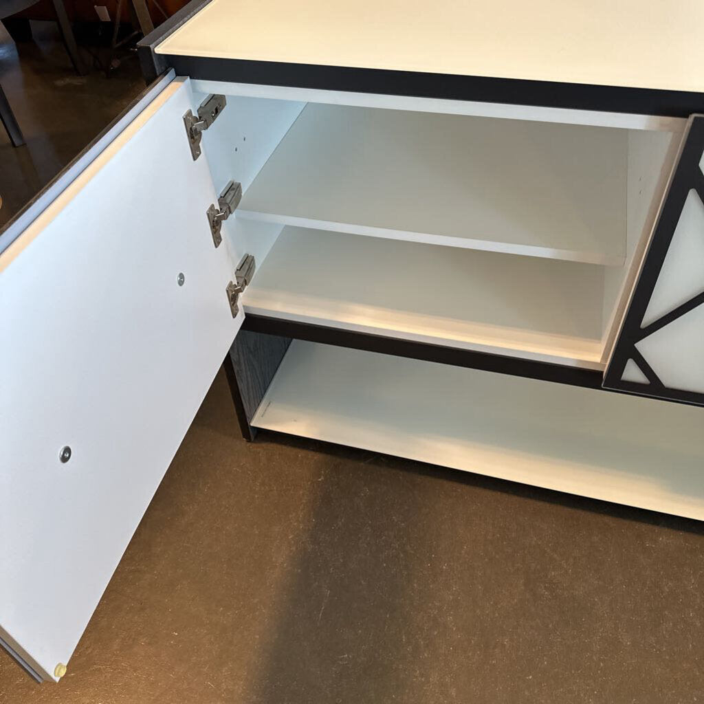 Trica Furniture Vision Laser Cut Buffet- 70X20.5X29.5H- AS IS