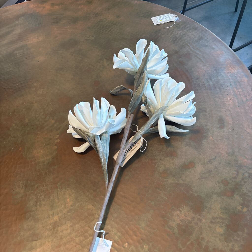 C. White Flowers Stem - 36"