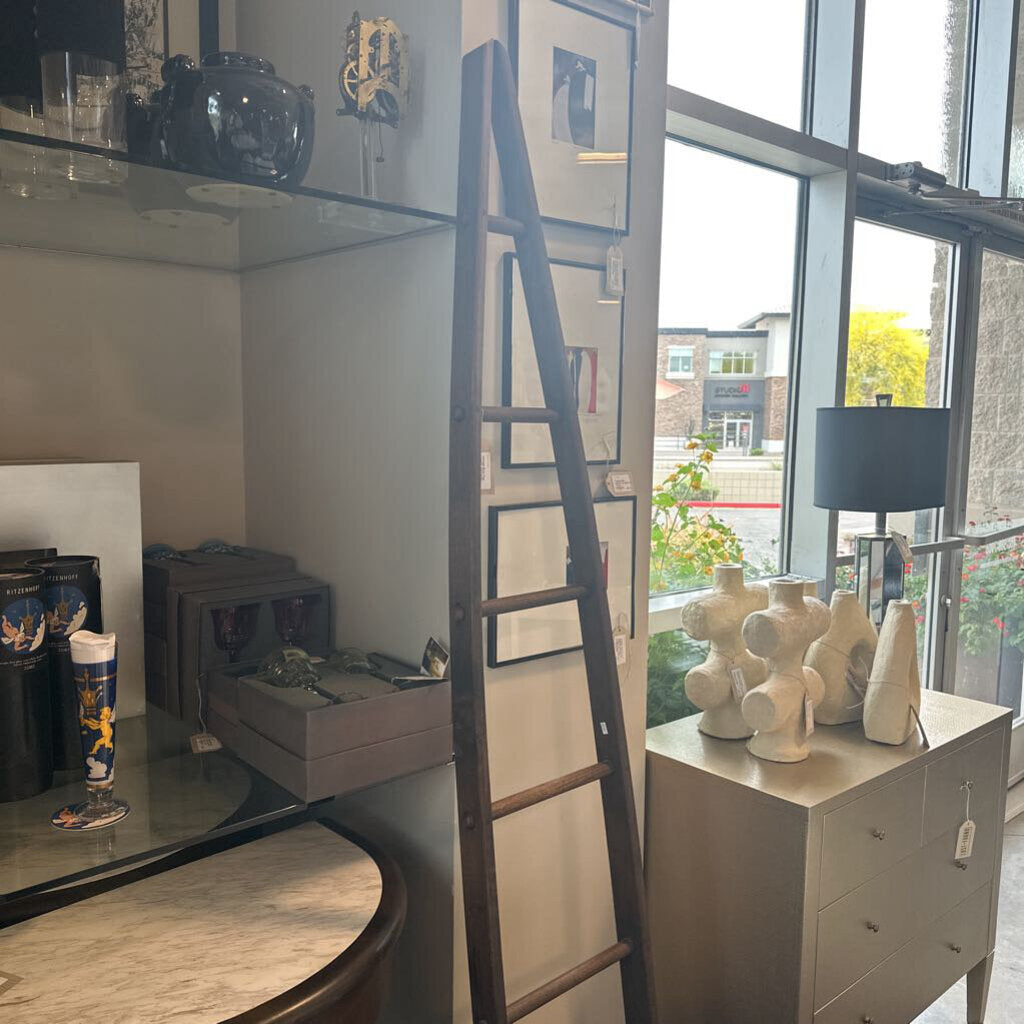 Vintage Bow Top Ladder- 14X2X83H