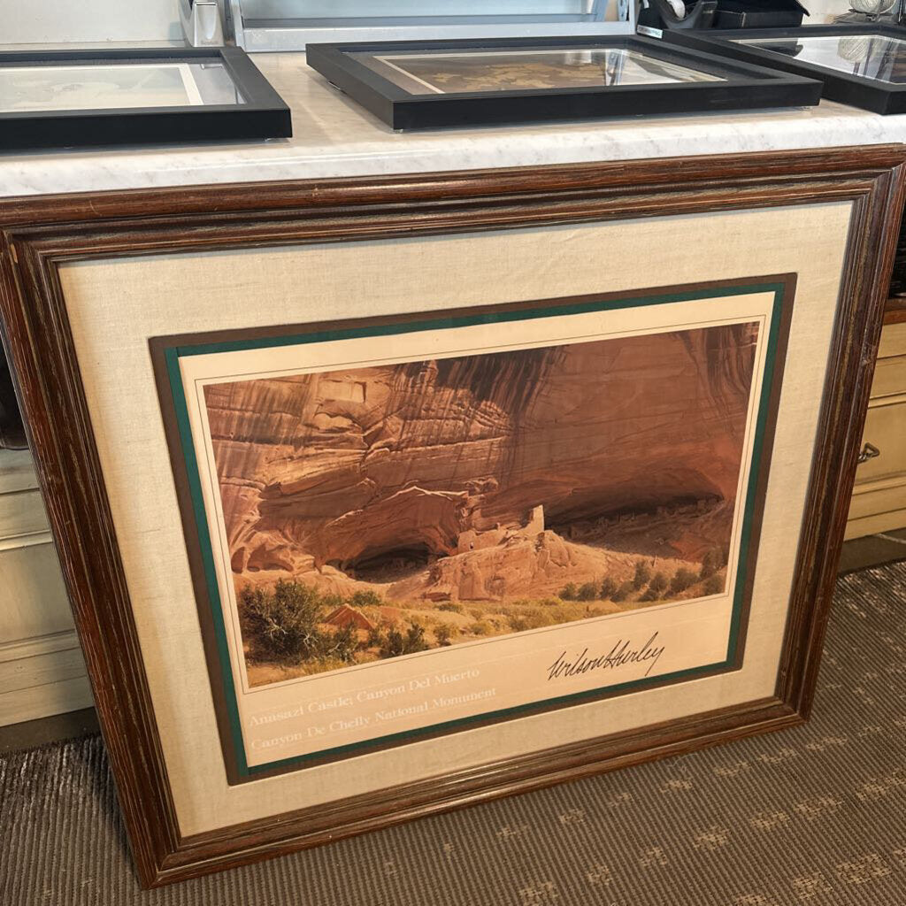 Canyon De Chelly by Wilson Hurley - 35.5X30.5H