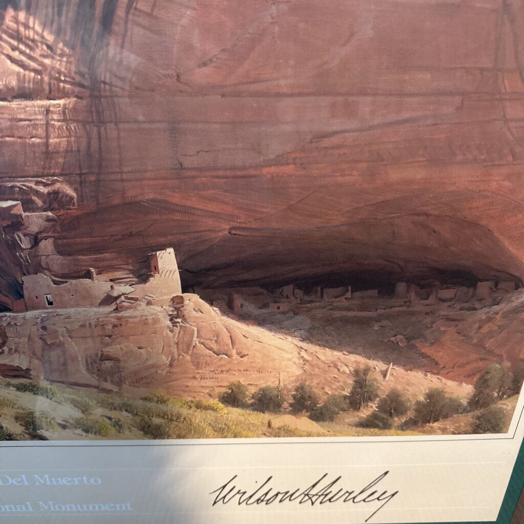 Canyon De Chelly by Wilson Hurley - 35.5X30.5H