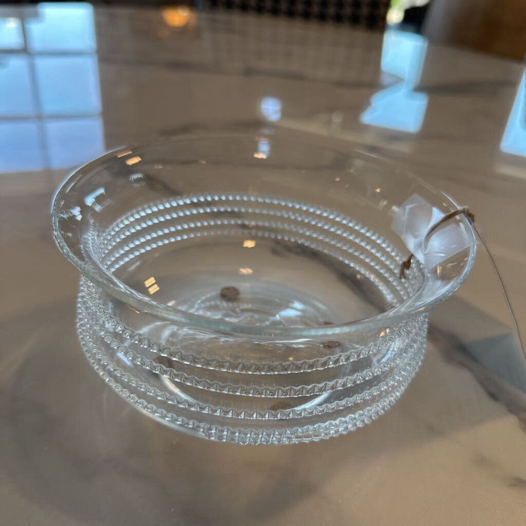 Juliska Ribbed Glass Bowl - 6X3