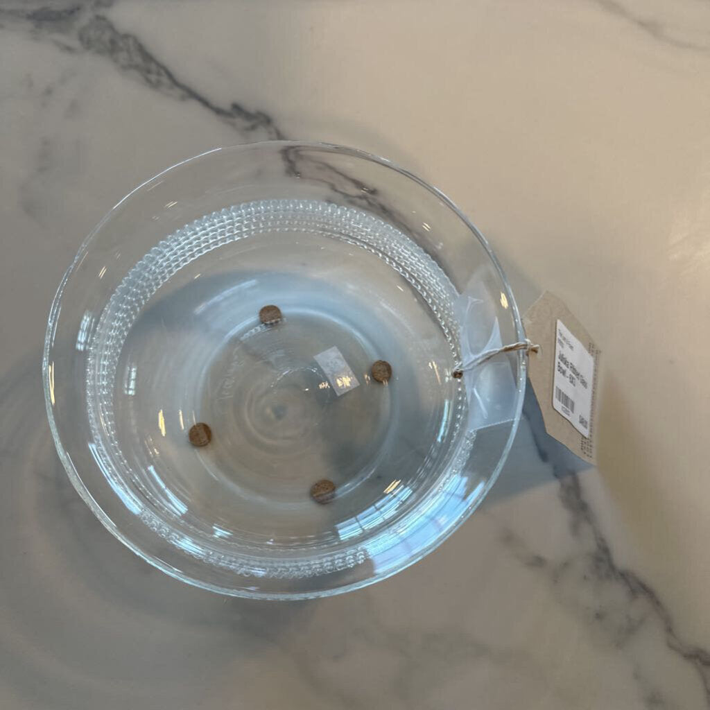 Juliska Ribbed Glass Bowl - 6X3