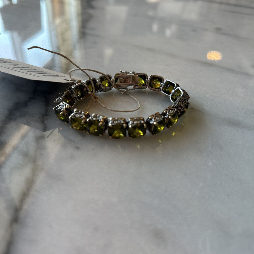 Park Lane Signature Collection Green Bracelet