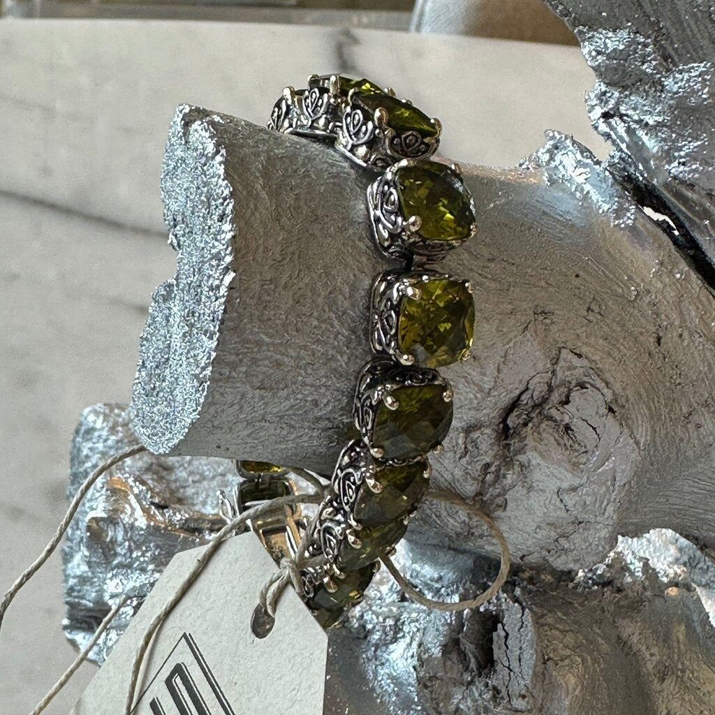 Park Lane Signature Collection Green Bracelet