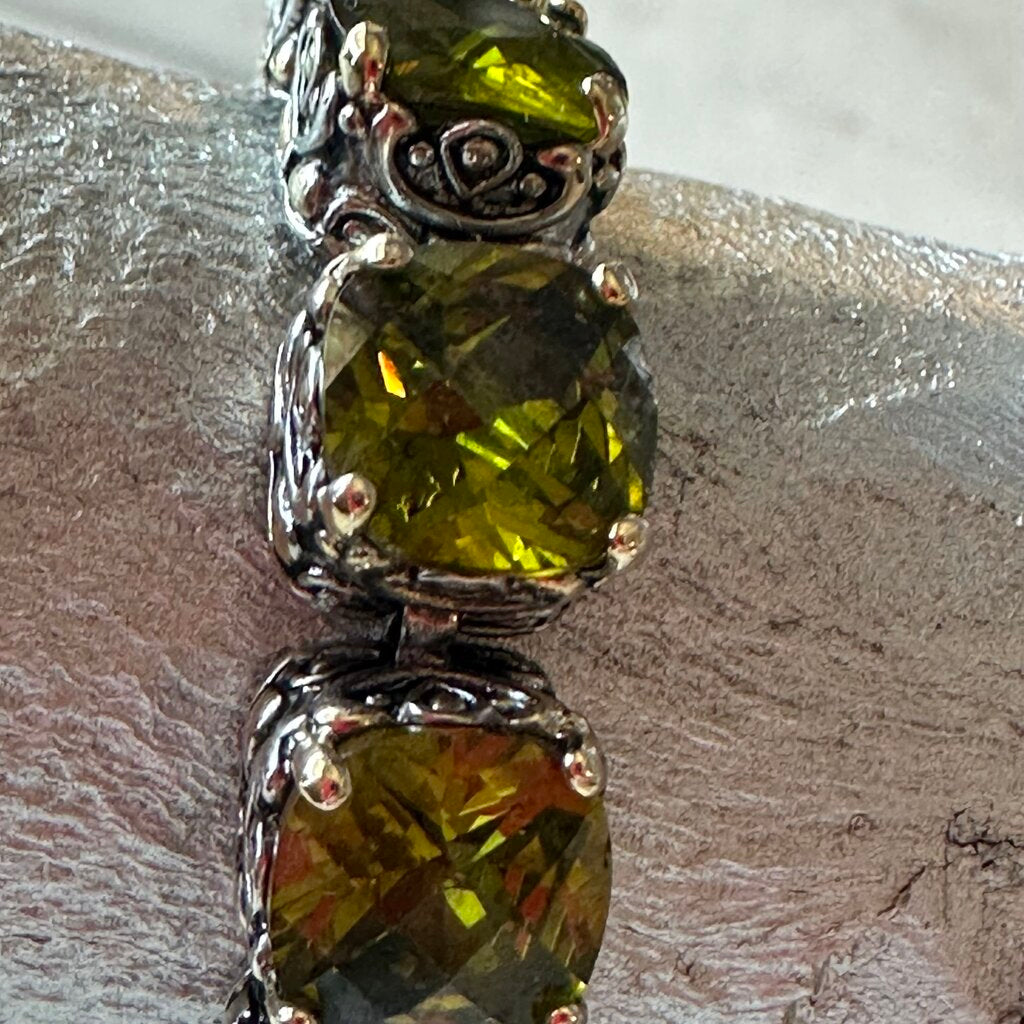 Park Lane Signature Collection Green Bracelet
