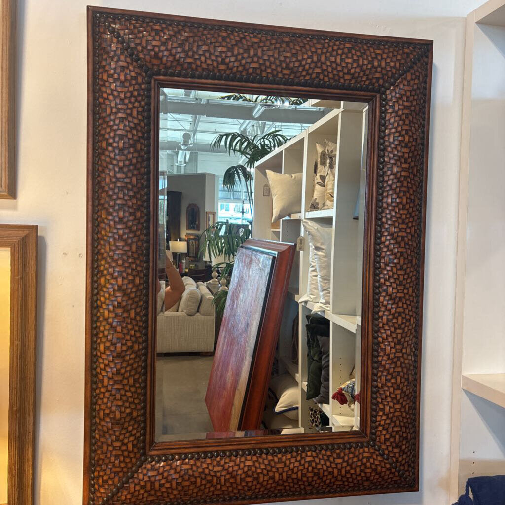 Theodore Alexander Woven Mirror- 36X52