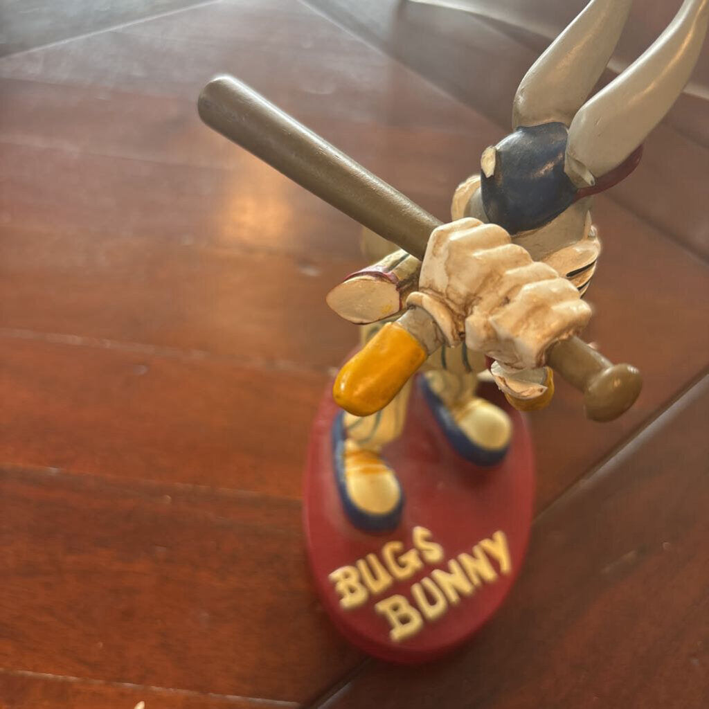 Bugs Bunny Baseball Figurine- 5X3X6.5H