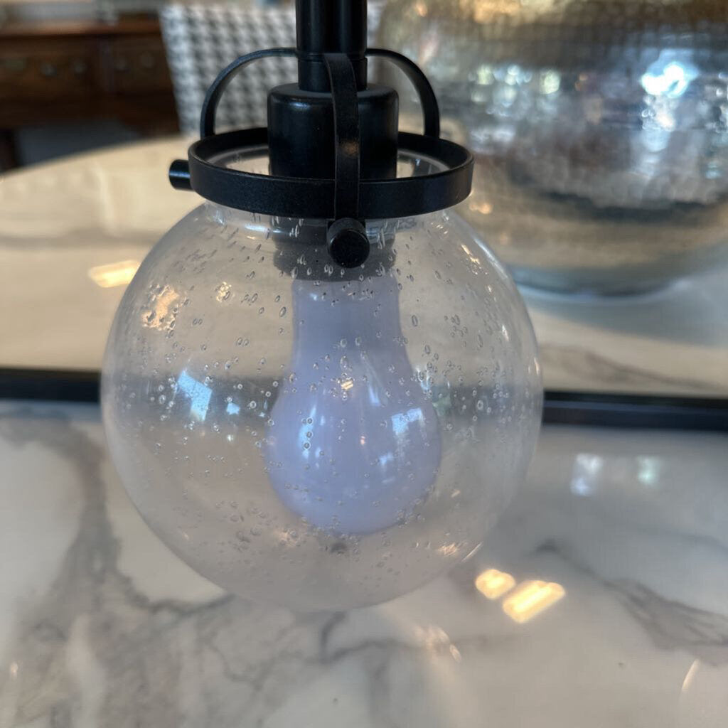 Uttermost Pearsall Seeded Glass Island Chandelier- 44X12X30H
