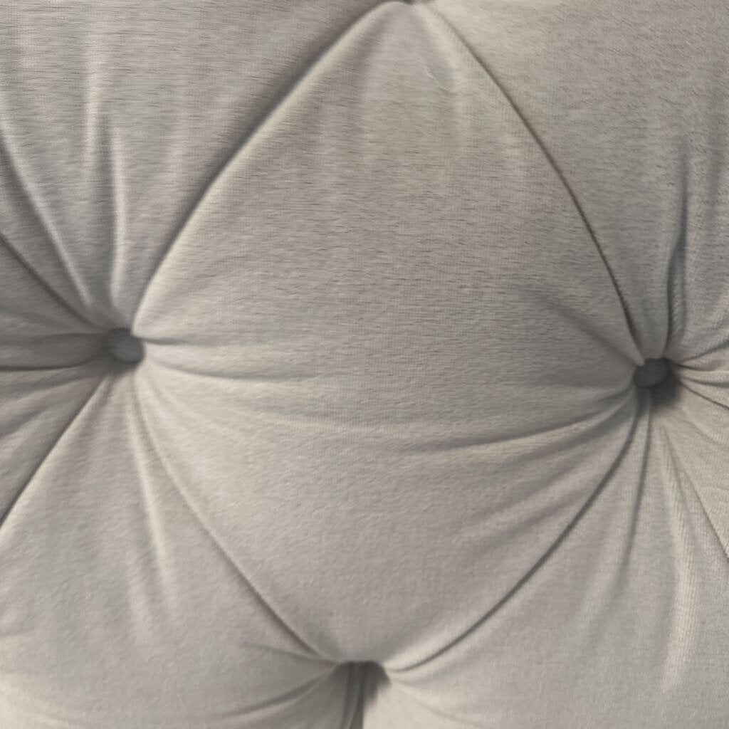 Custom Tufted Cream Sofa- 92"- AS IS