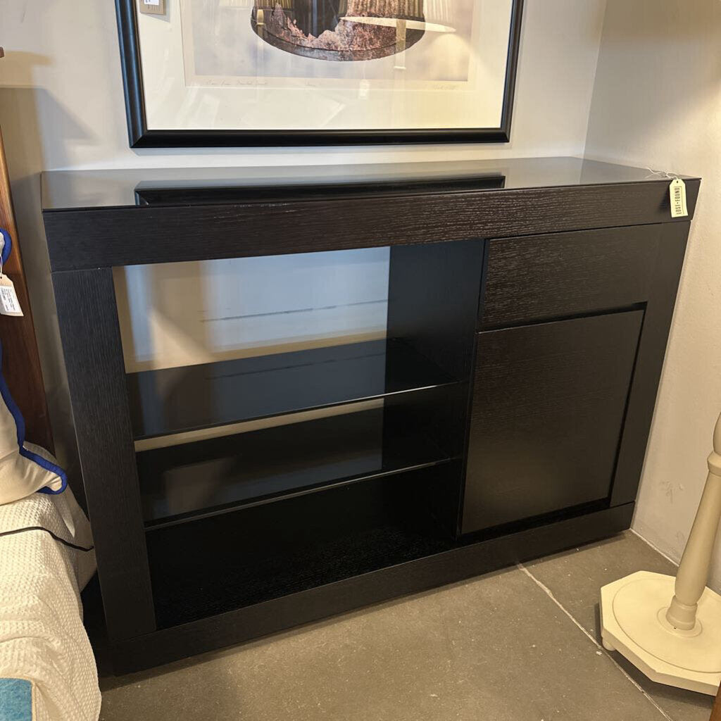 Copenhagen Dark Wood Bar Console - 59X20X43