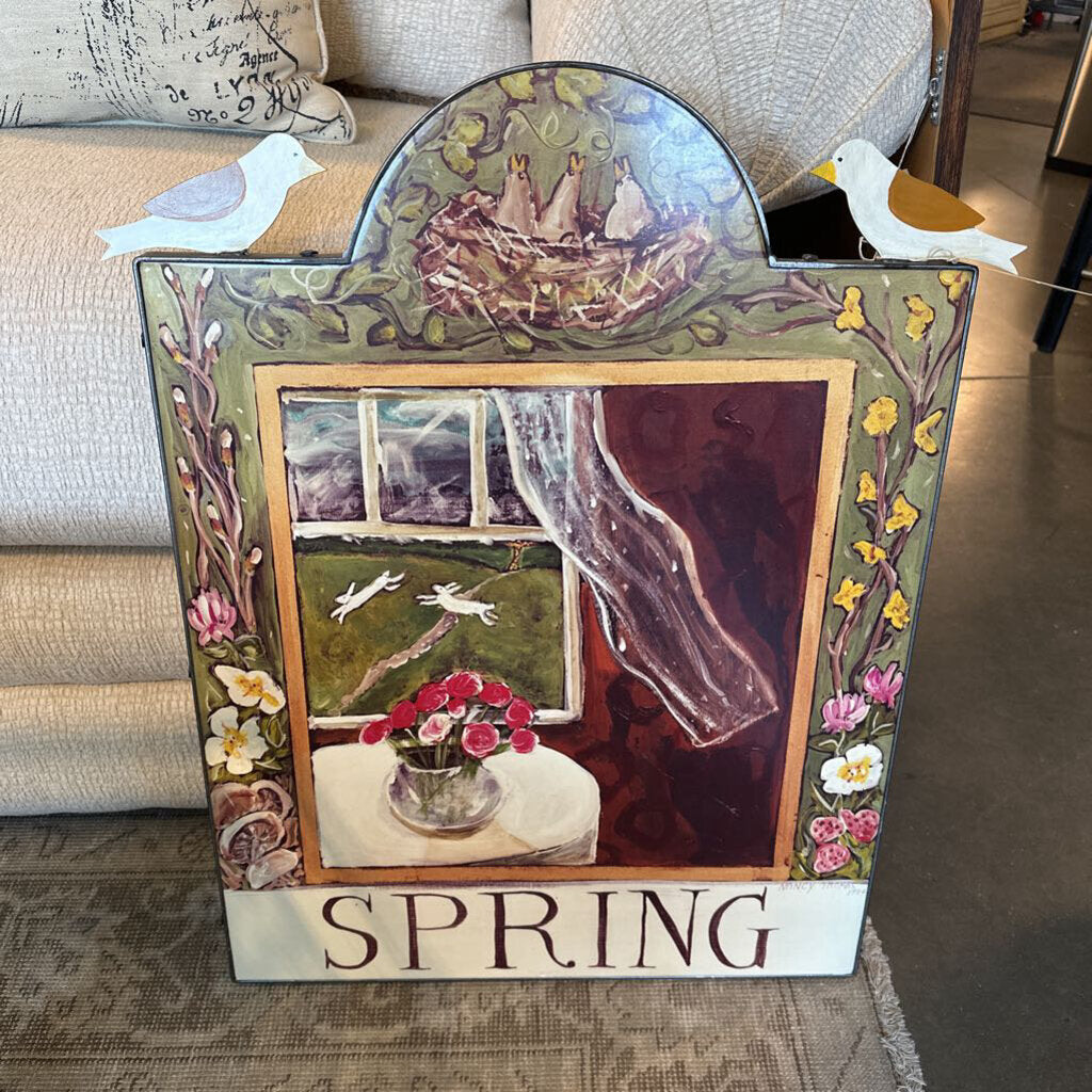 Nancy Thomas "Spring" Wall Art- 22X27H