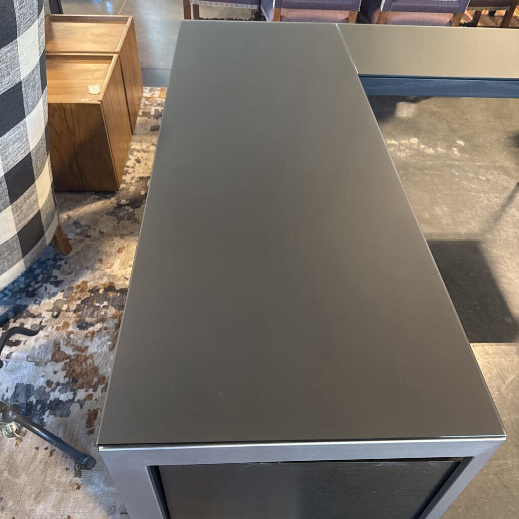 BDI Sequel 20 Desk W/ Return & File Cabinet- 66X66X24X29H