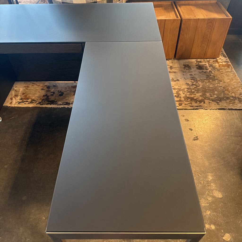 BDI Sequel 20 Desk W/ Return & File Cabinet- 66X66X24X29H
