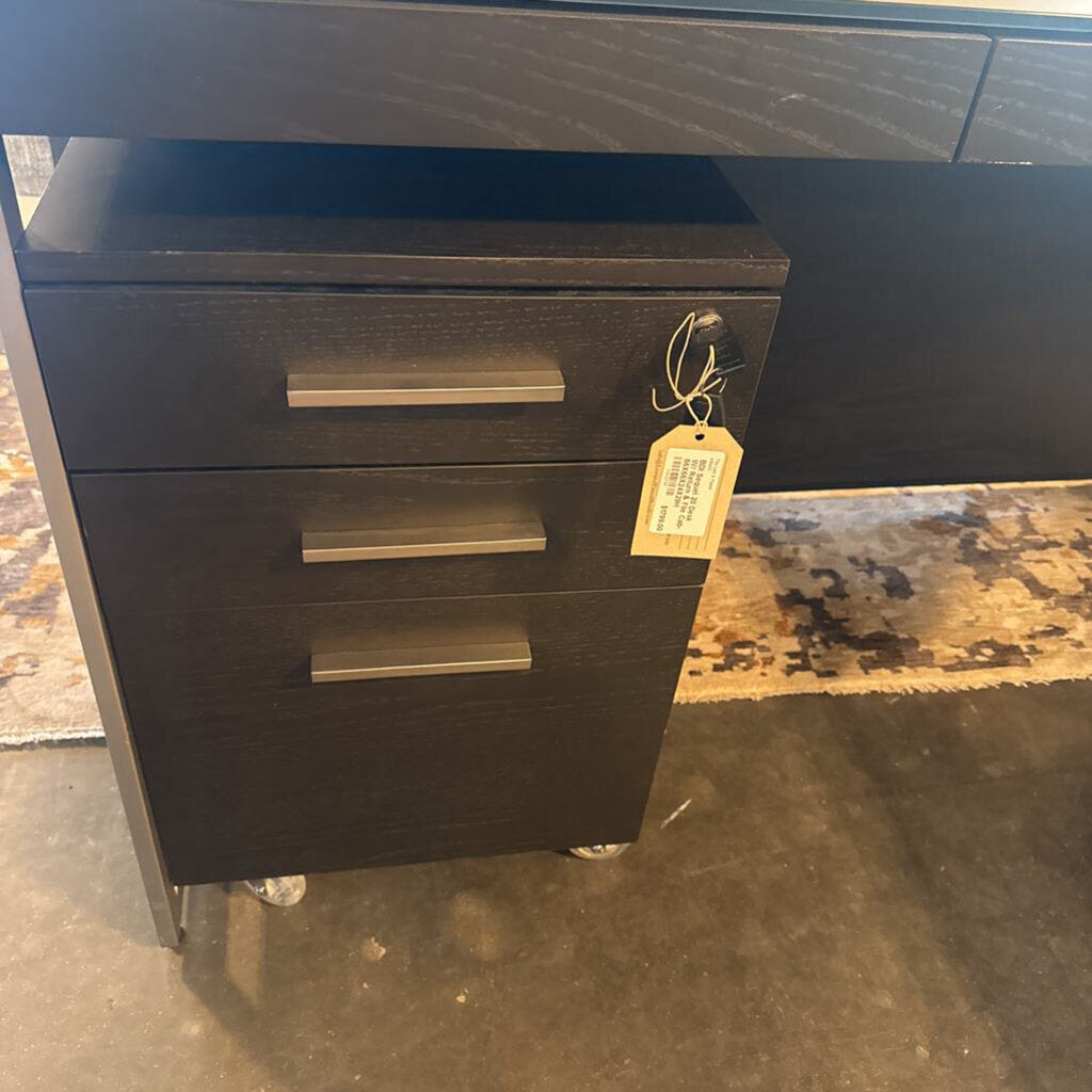 BDI Sequel 20 Desk W/ Return & File Cabinet- 66X66X24X29H
