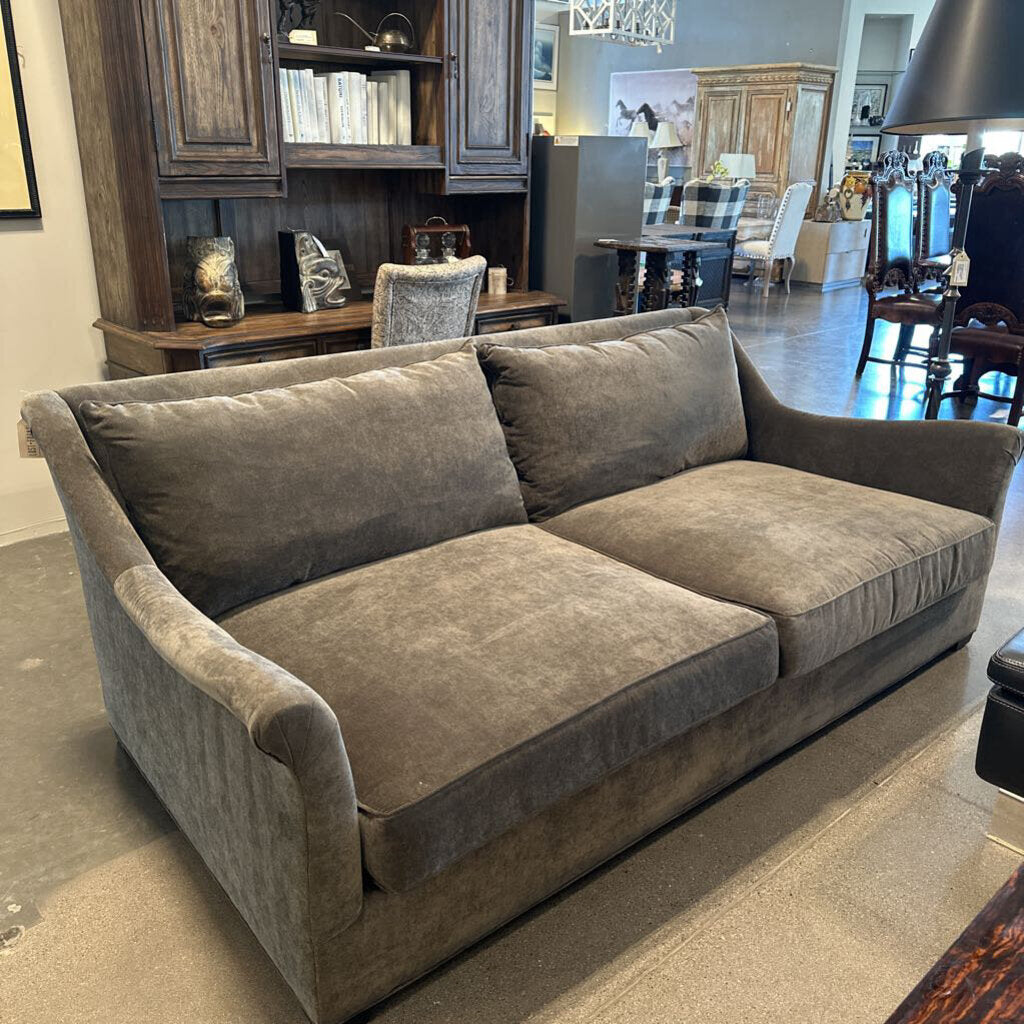 Gabby Westley Dark Grey Sleigh Arm Sofa - 90"