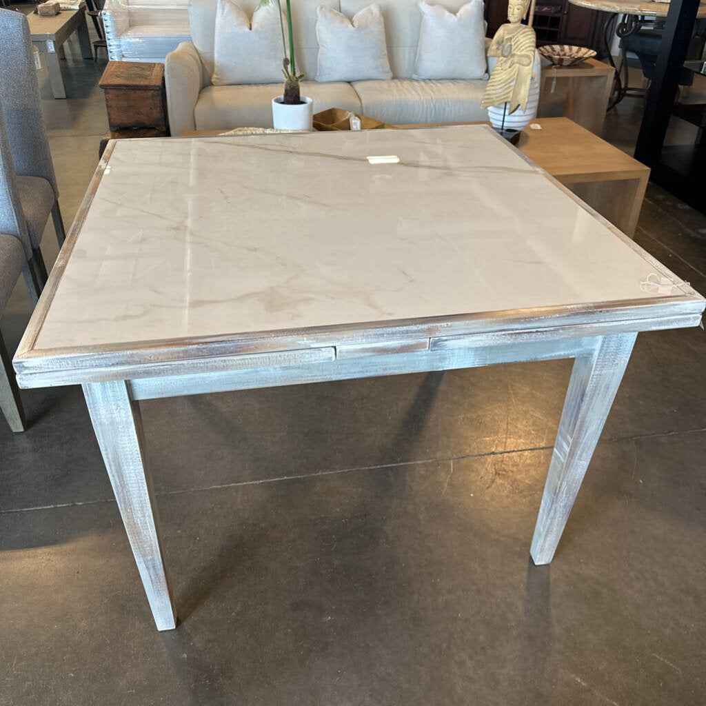 Sarreid Ltd Paolino Square Extension Dining Table- 41X41X30H (Extends to 77)
