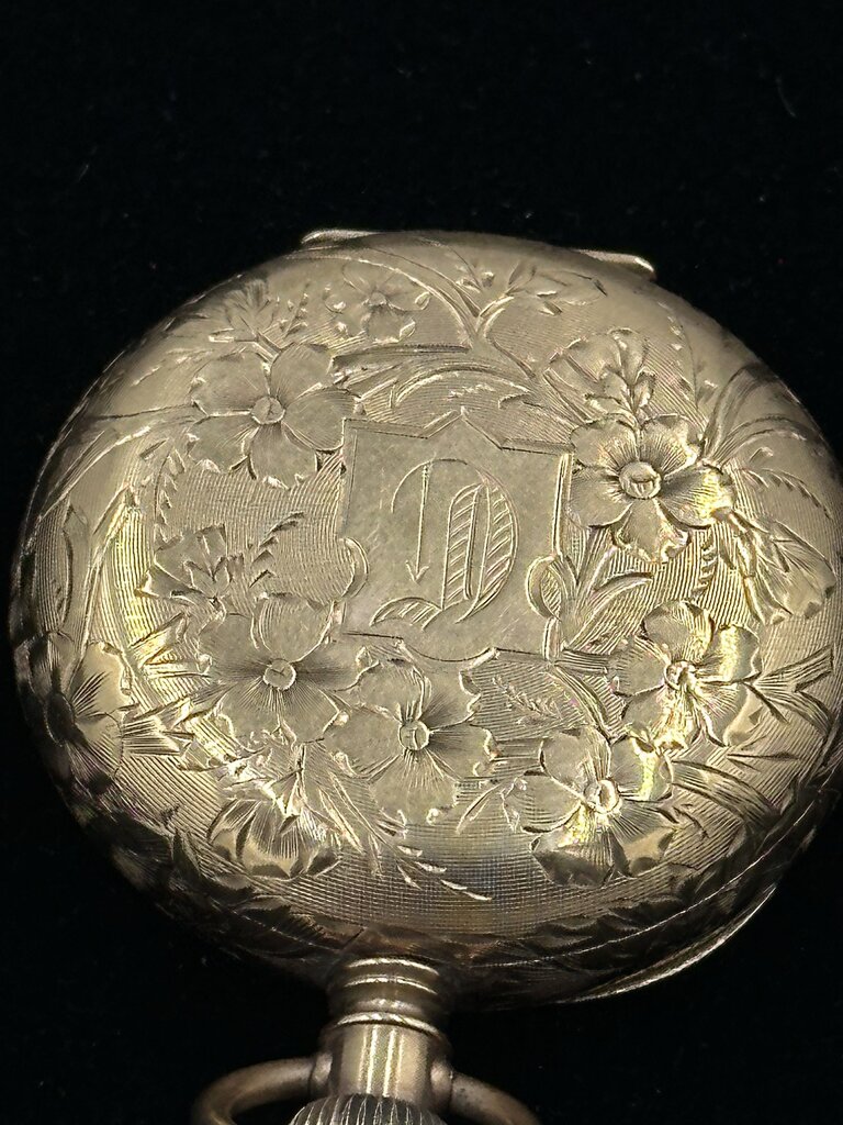 Elgin Grade 73 Antique 1878 Hunter Case Pocket Watch