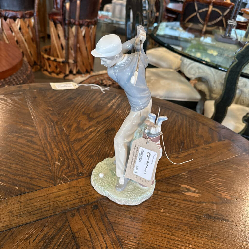 Lladro "Golfer Man"- 6X11