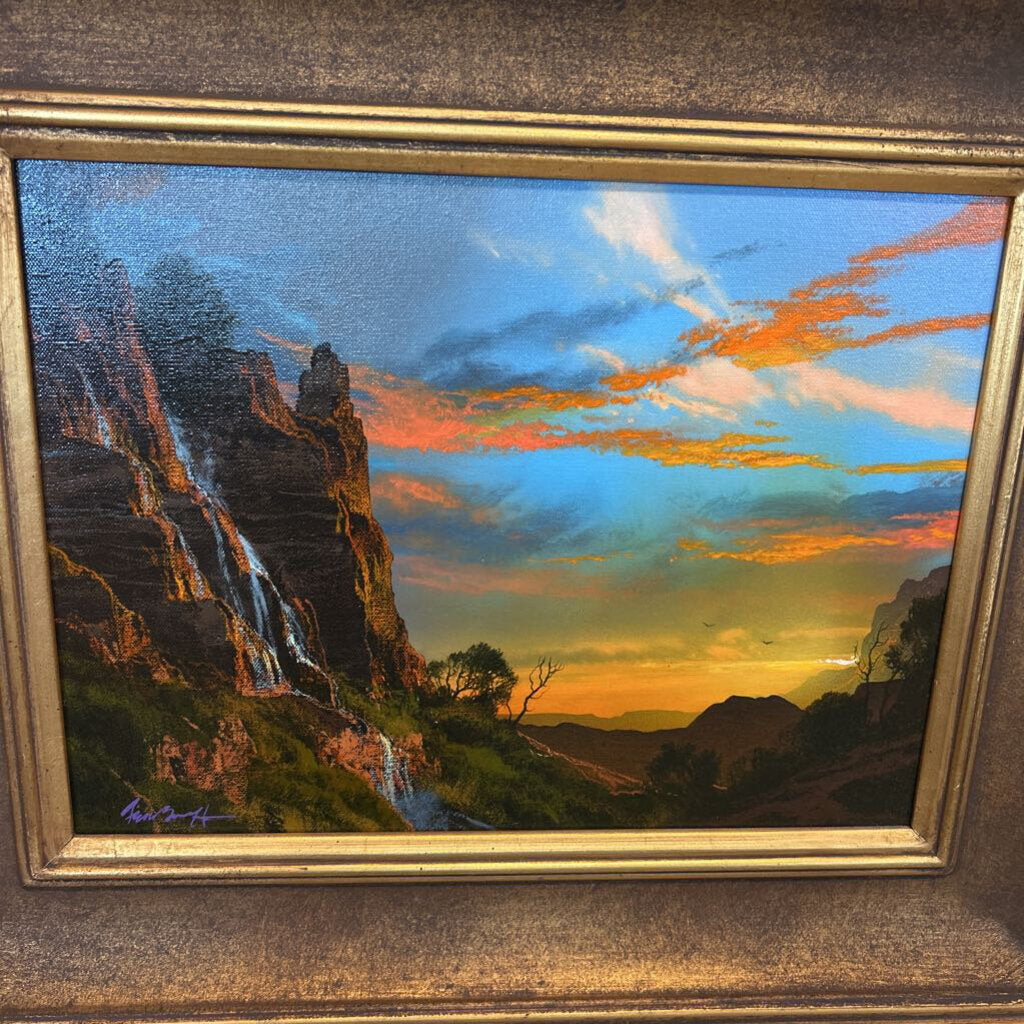 Dale Terbush "The World Of The Soft Shadows" Framed Artwork
