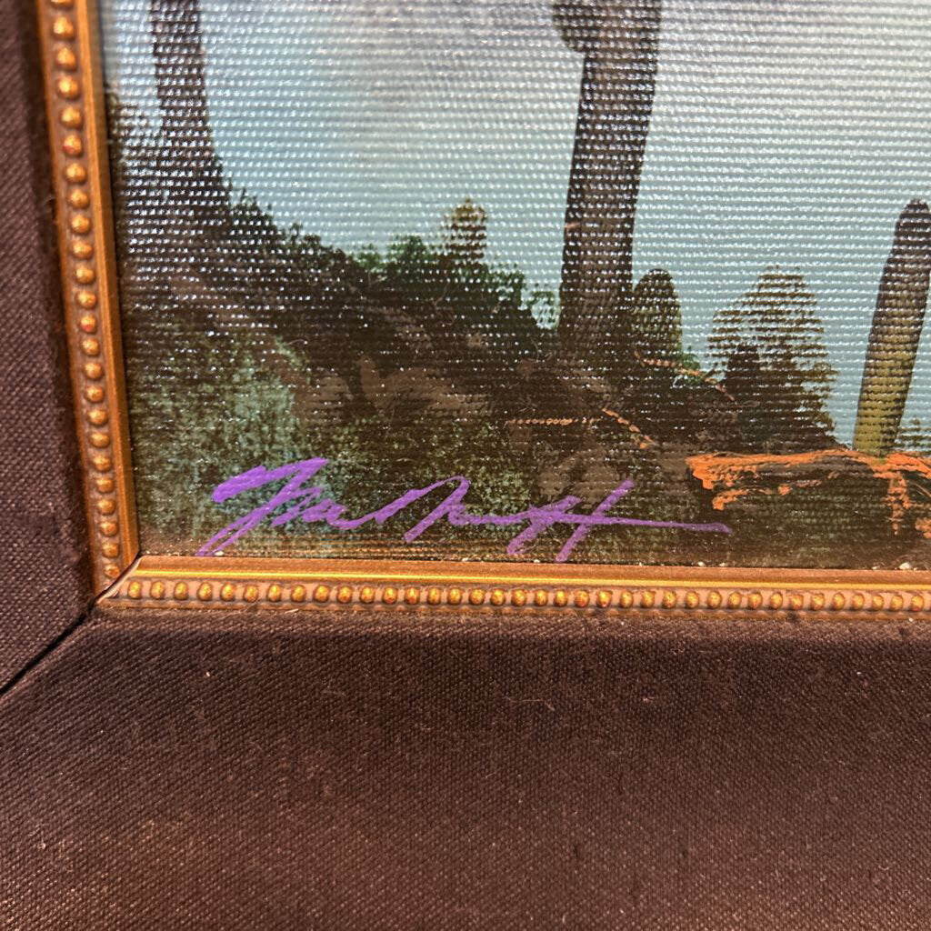 Dale Terbush "A Call From Heaven" Framed Artwork