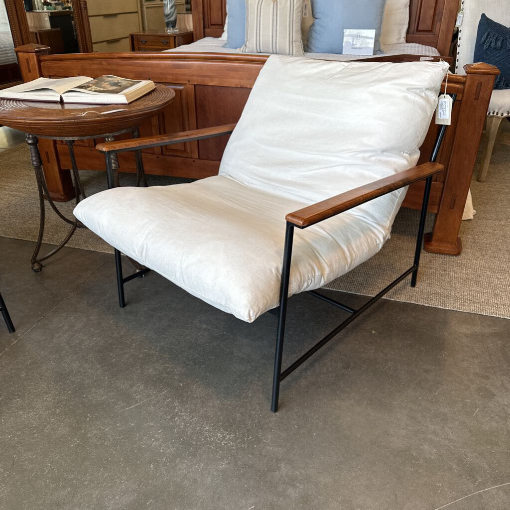 Vail Lounge Chair & Ottoman by Denver Modern- AS IS