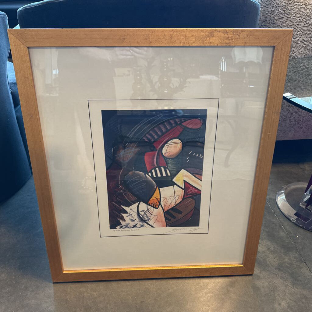 New Century Furniture "Danae Receiving Jupiter" Art- 25.5X29