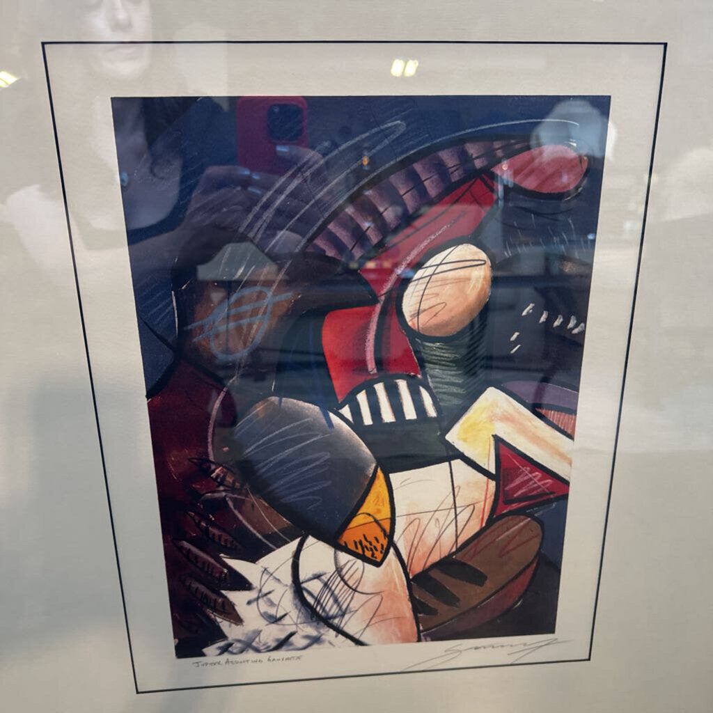 New Century Furniture "Danae Receiving Jupiter" Art- 25.5X29