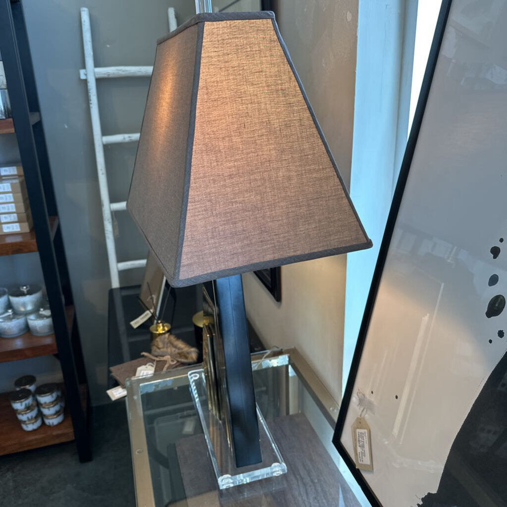 Vintage Art Deco Style Lamp - 33H