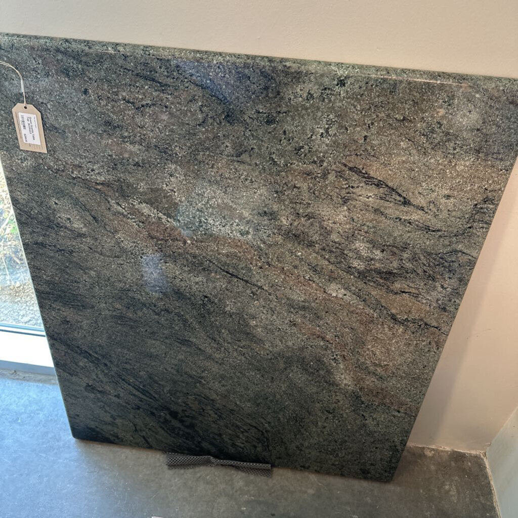 Green Granite Table Top- 36.5X43.5