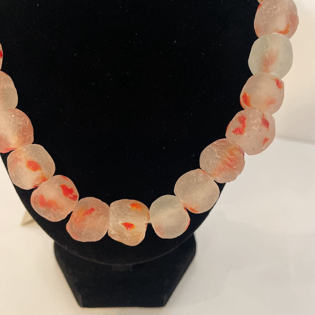 Assorted Bead Red Necklace