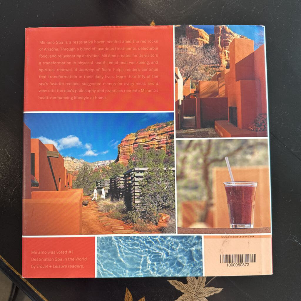 A Journey Of Taste From Milamo Spa In Sedona- 10X10.25