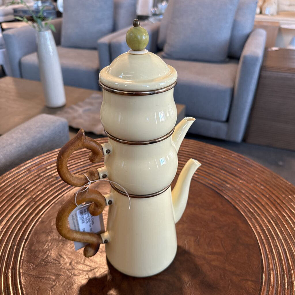 Mackenzie Childs Stacking High Tea Set - 10X15 - AS IS