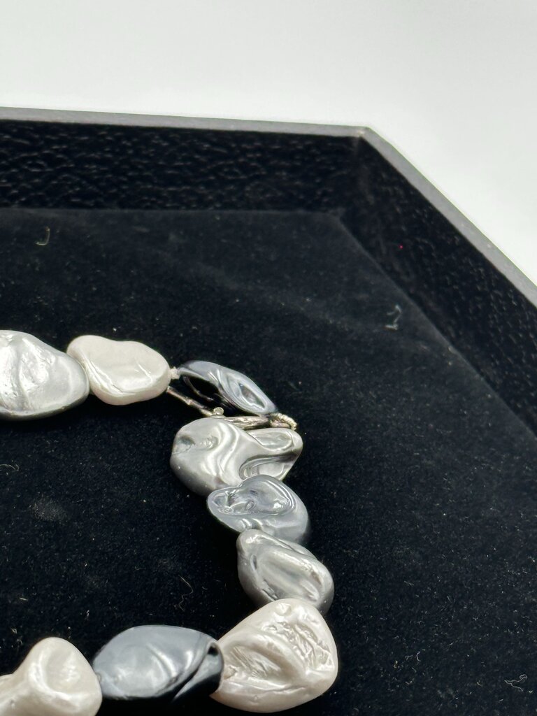 Sterling Silver "Baroque Heart" Statement Necklace