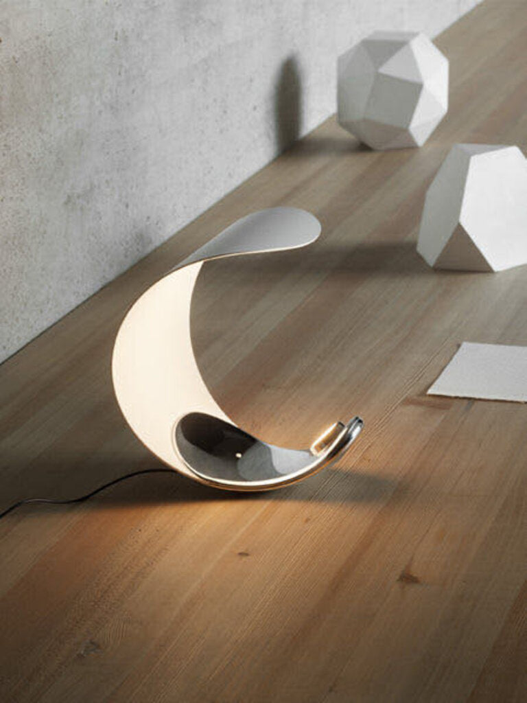Luceplan D76 Curl S. Bergne Modern Lamp- 9X9X10H