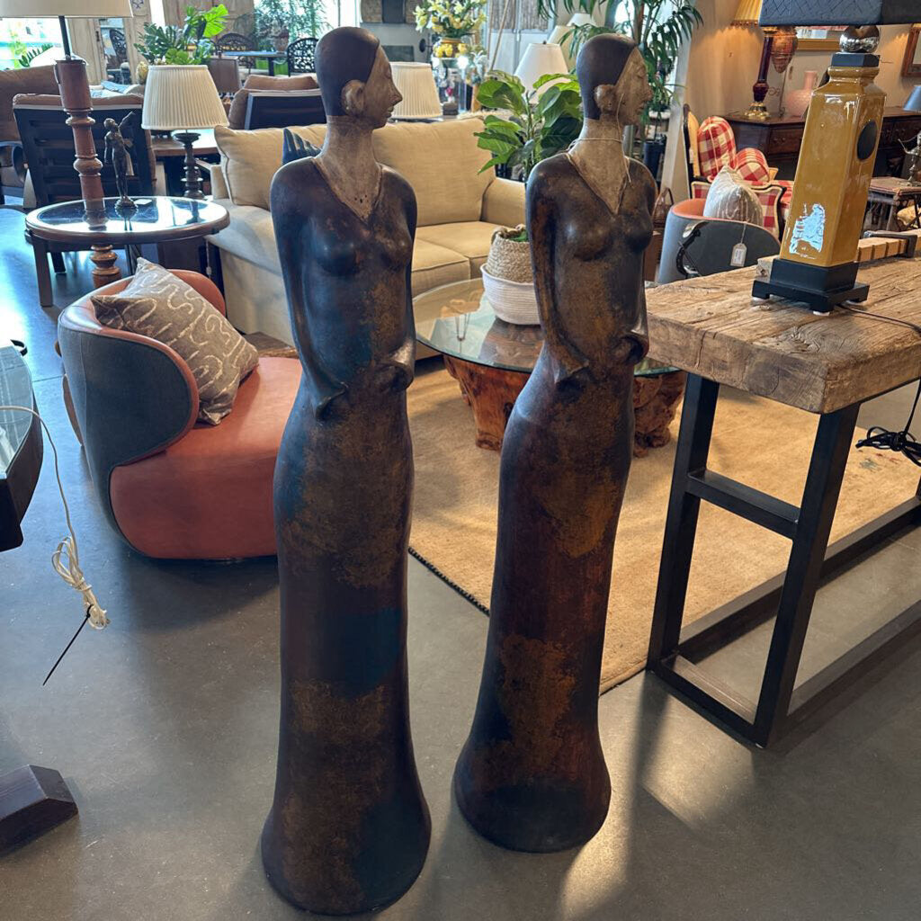 Artisianal Pottery Women- Pair - 13X54