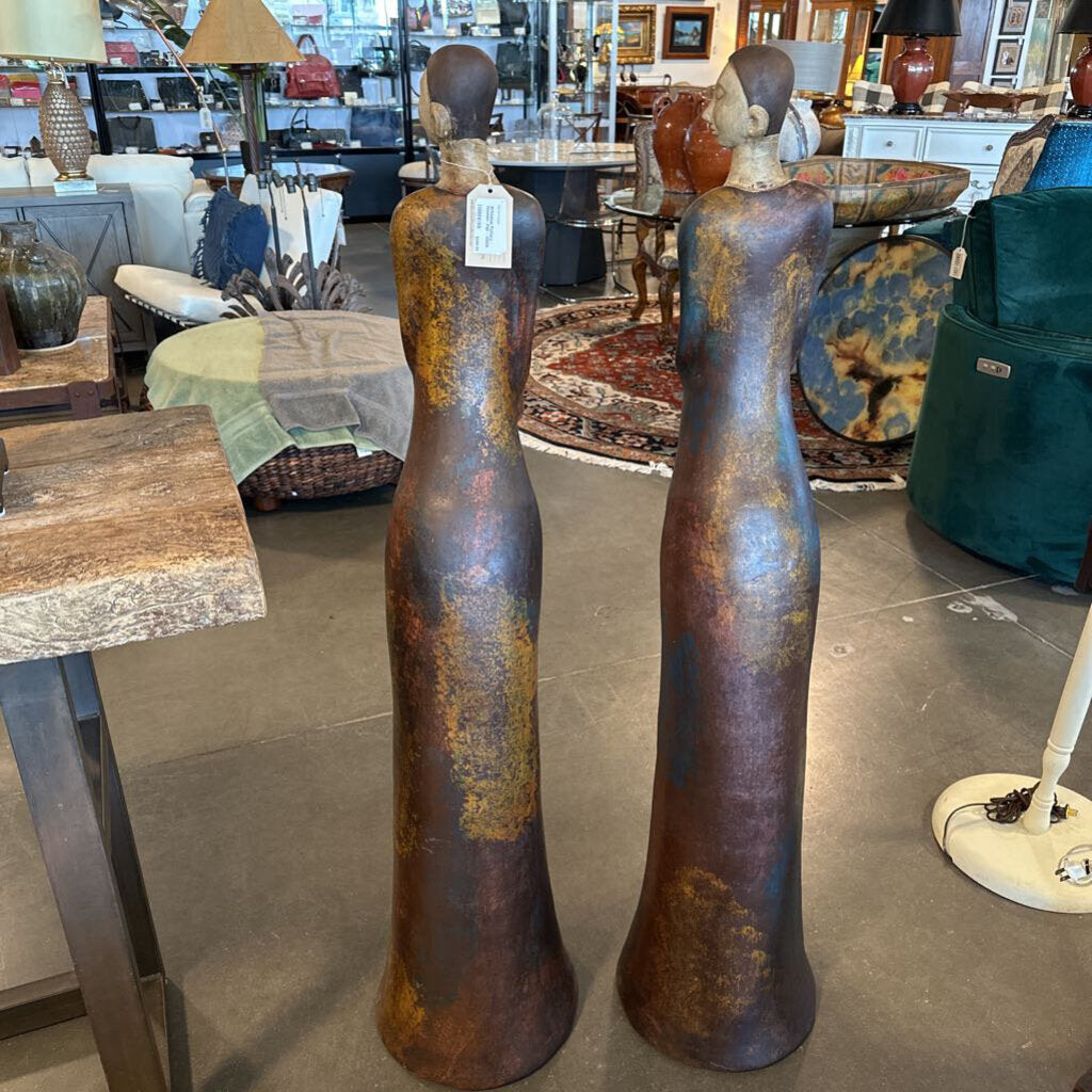 Artisianal Pottery Women- Pair - 13X54