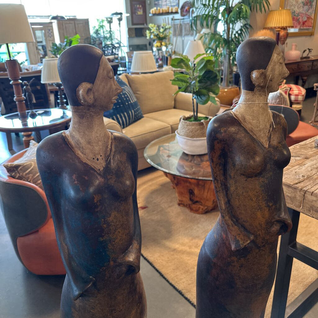 Artisianal Pottery Women- Pair - 13X54