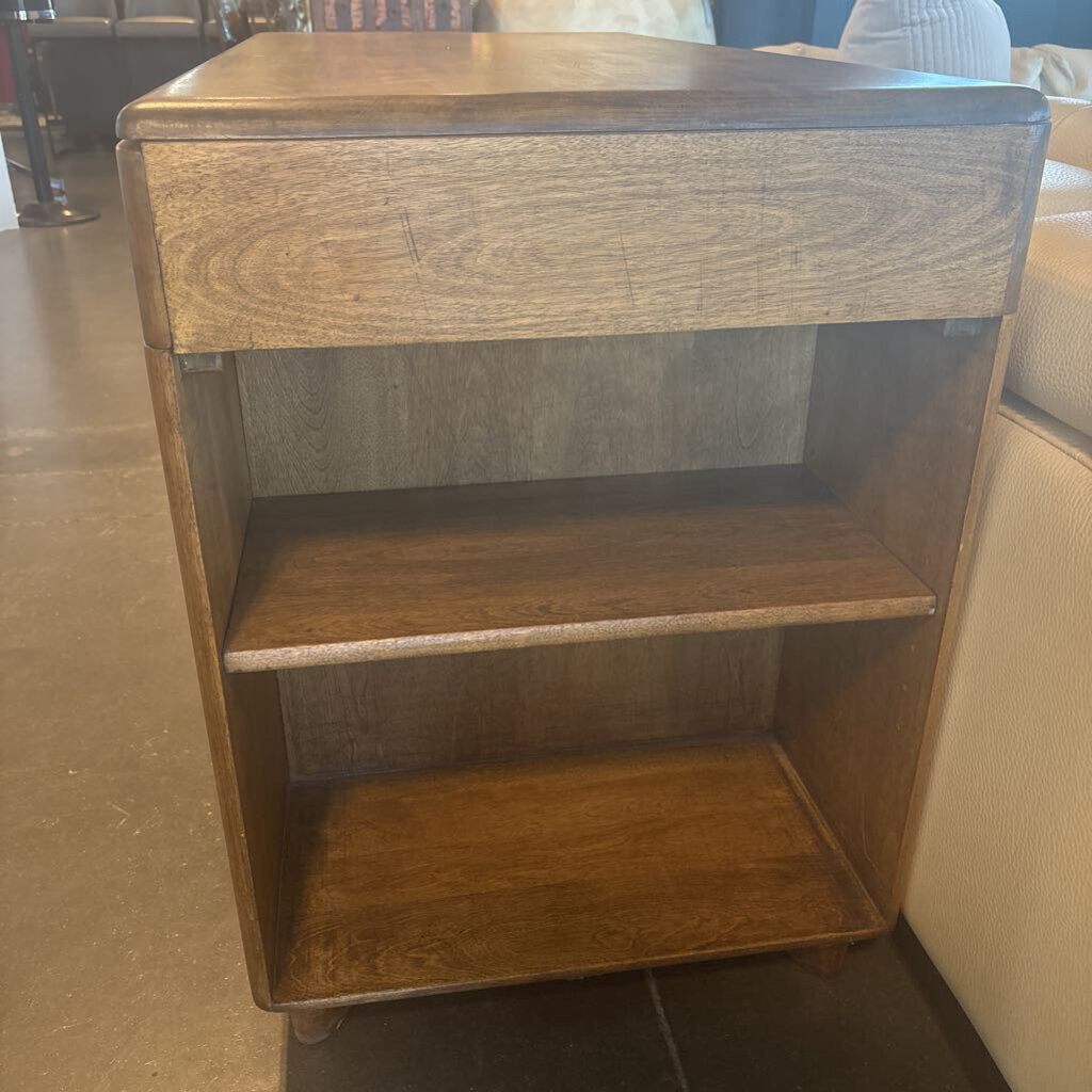 Heywood Wakefield Mid Century 3 Drawer Desk- 44X22X30H