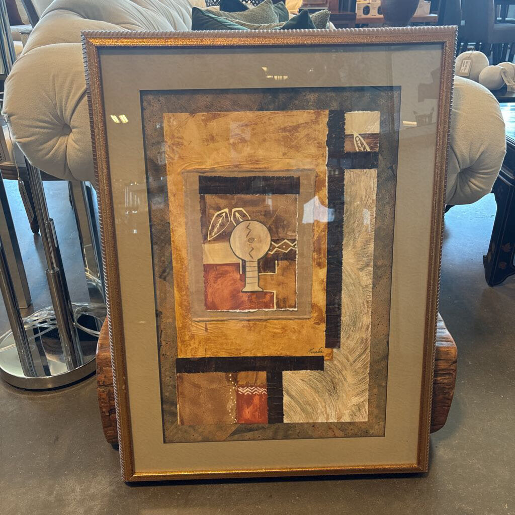 "Tribunal 1" Framed Art By Memphis- 25.5X35