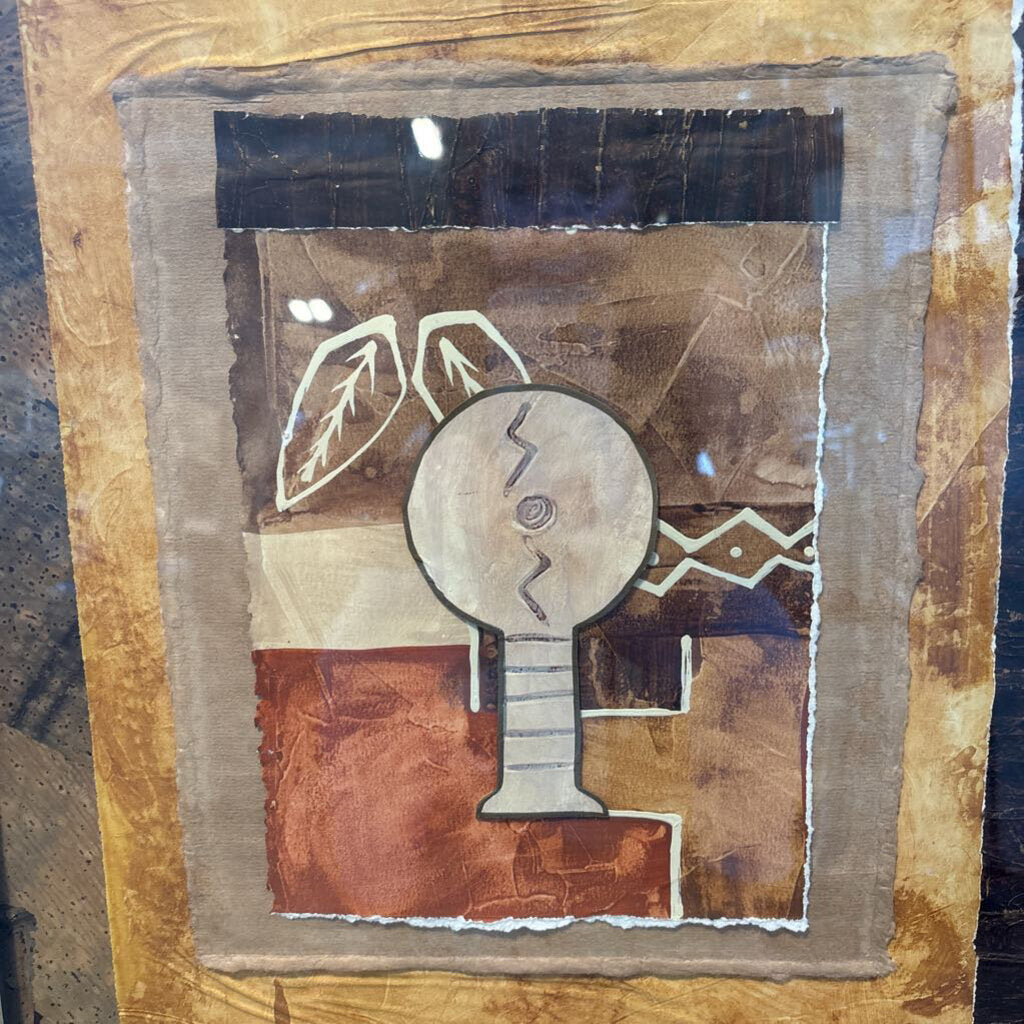 "Tribunal 1" Framed Art By Memphis- 25.5X35