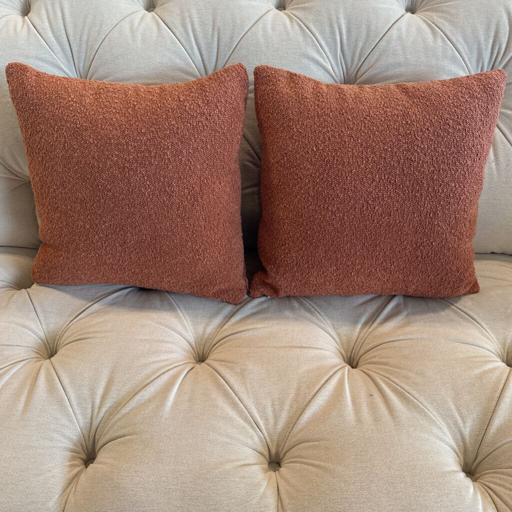 NordEco Rust Throw Pillow- 16"