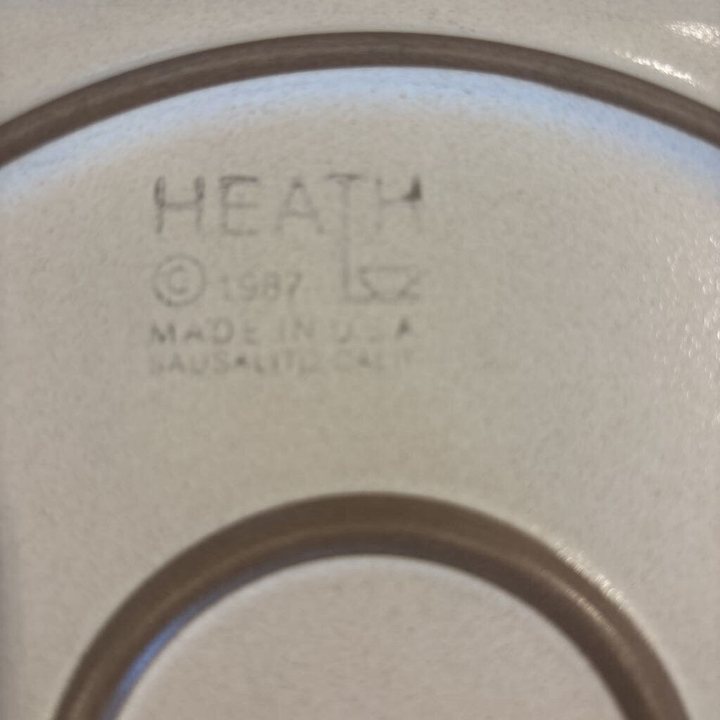 Heath Blue Rim Stoneware- 12 Piece Set