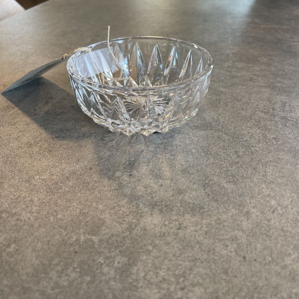 Vintage Clear Glass Bowl - 4.5X2