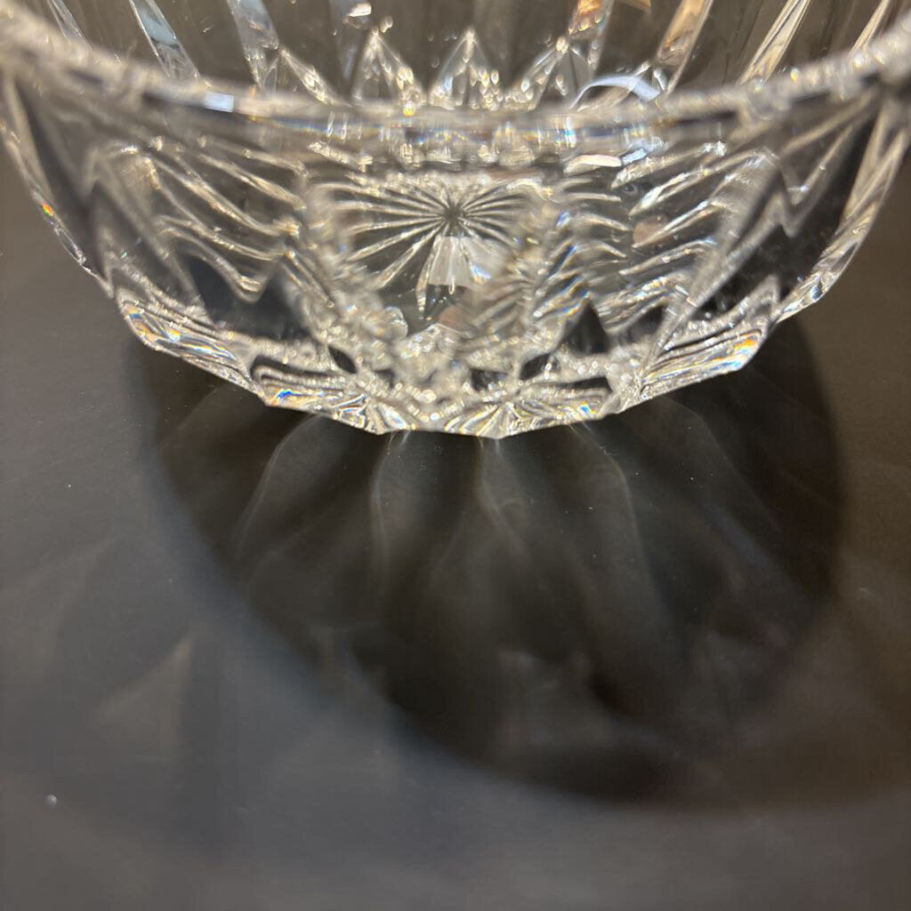 Vintage Clear Glass Bowl - 4.5X2H
