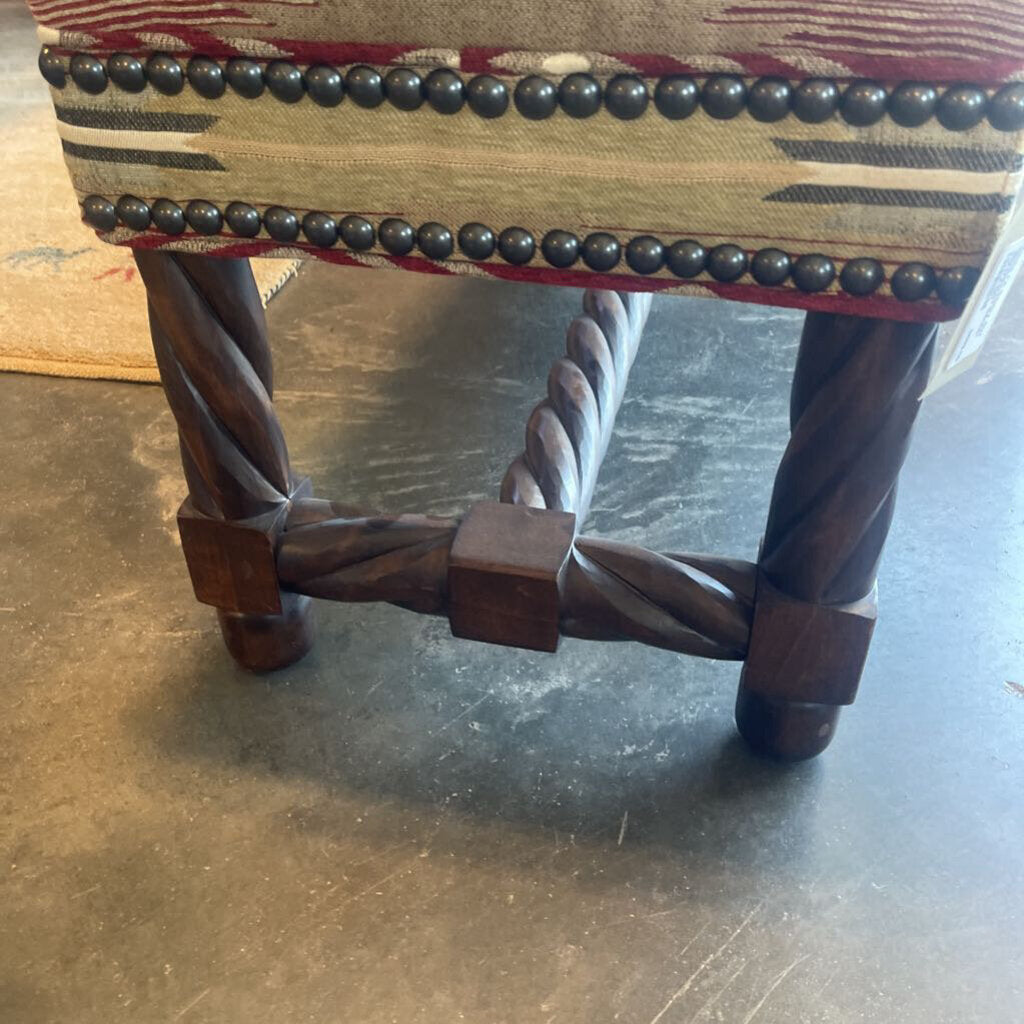 Santa Fe Saavy SW Upholstered Bench- 51X17X19H